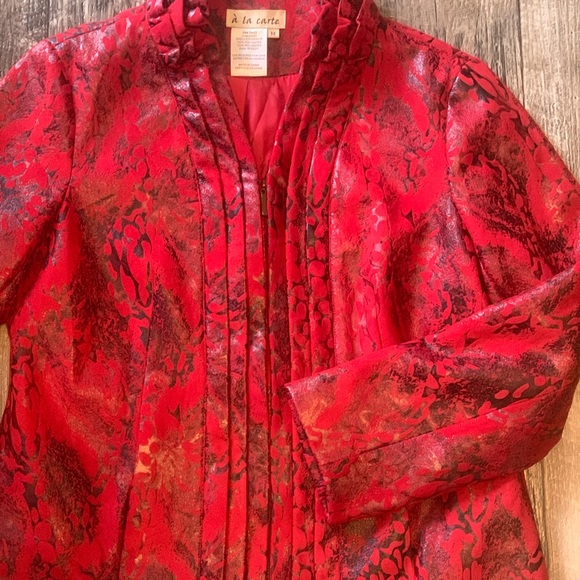 Ladies a la carte lined zippered jacket - Picture 6 of 6